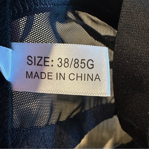 SheCurve - 2 Bra Set - Black & Pink - 38G - Picture 7 of 7